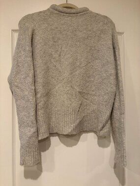 Madewell light gray pullover sweater